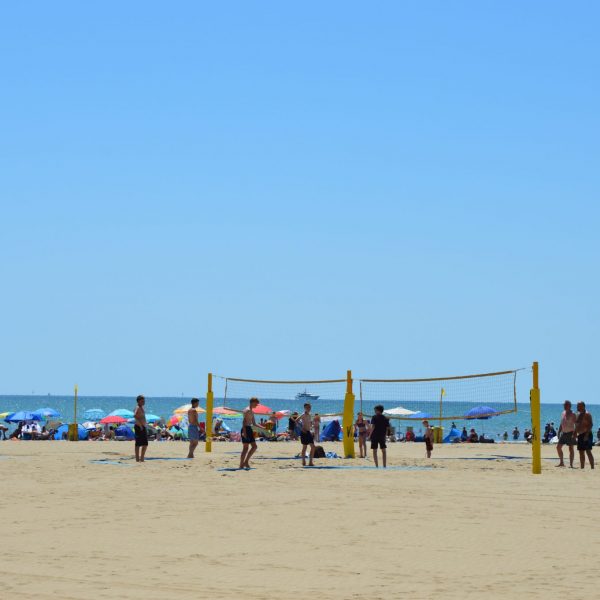 Beachvolley ball Italien_MarinadiVenezia_Strand