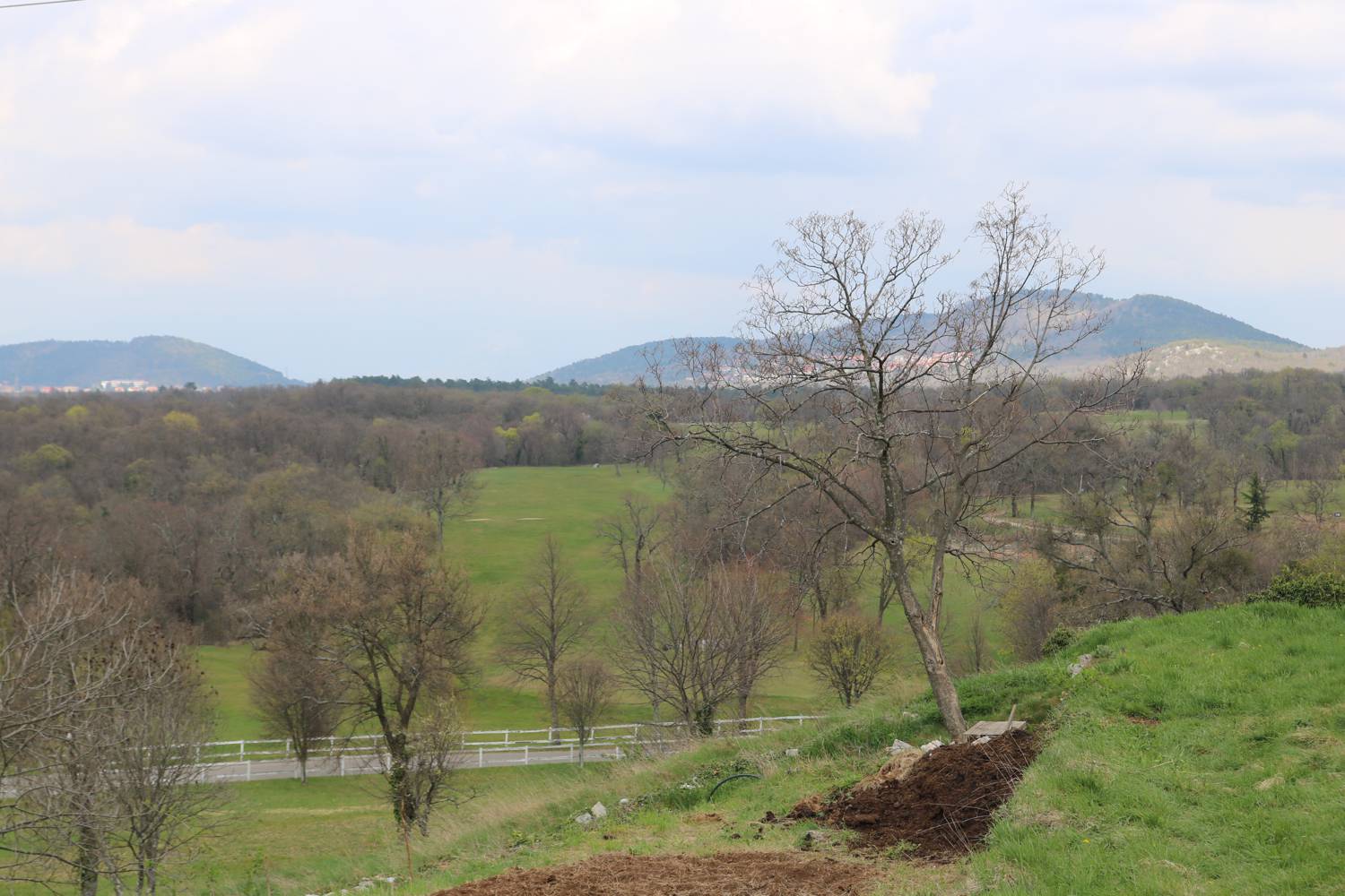 Hinterland von Lipica nahe der italienischen Grenze.