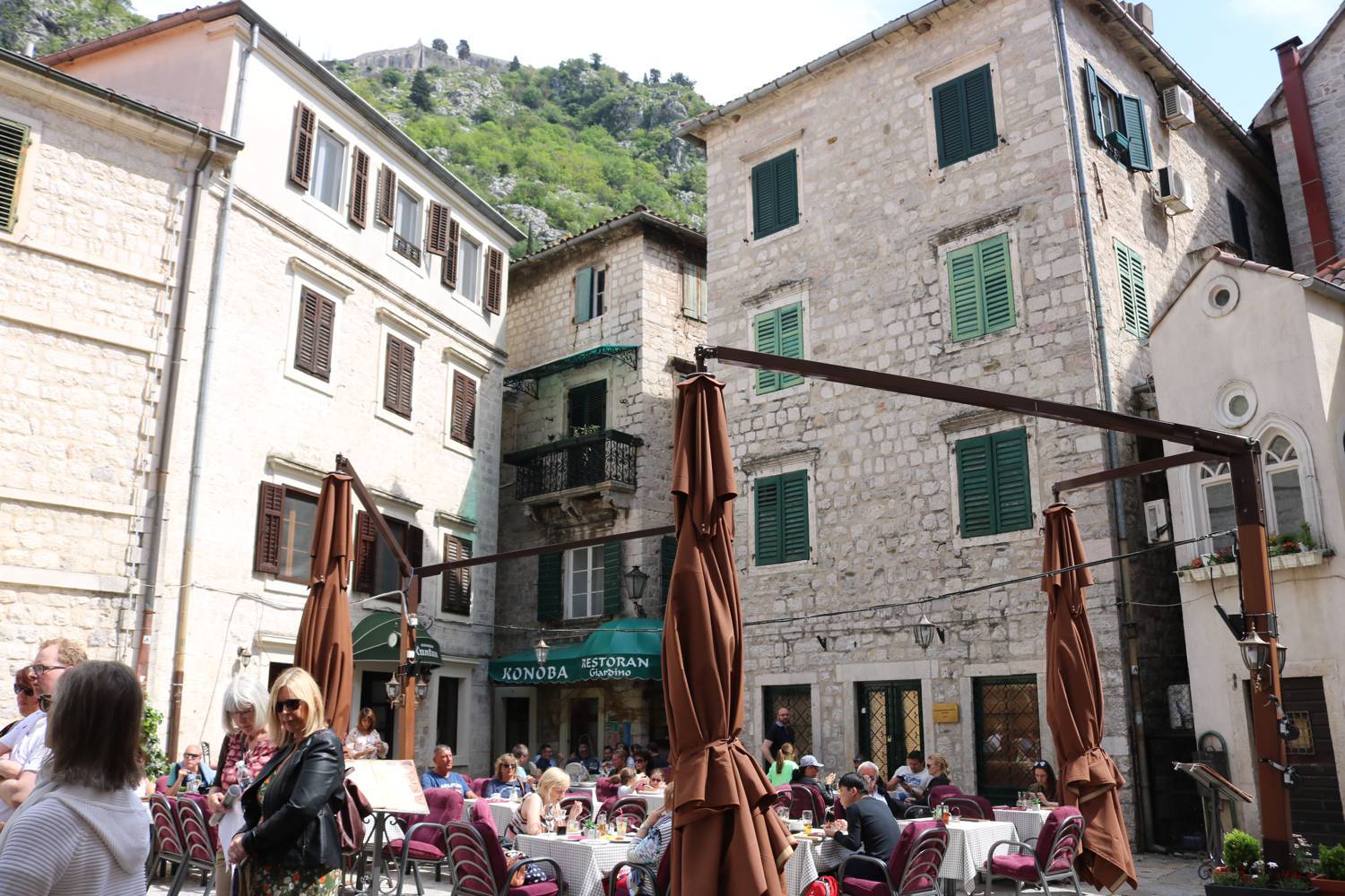 Die historische Innenstadt von Kotor ist sehr touristisch.