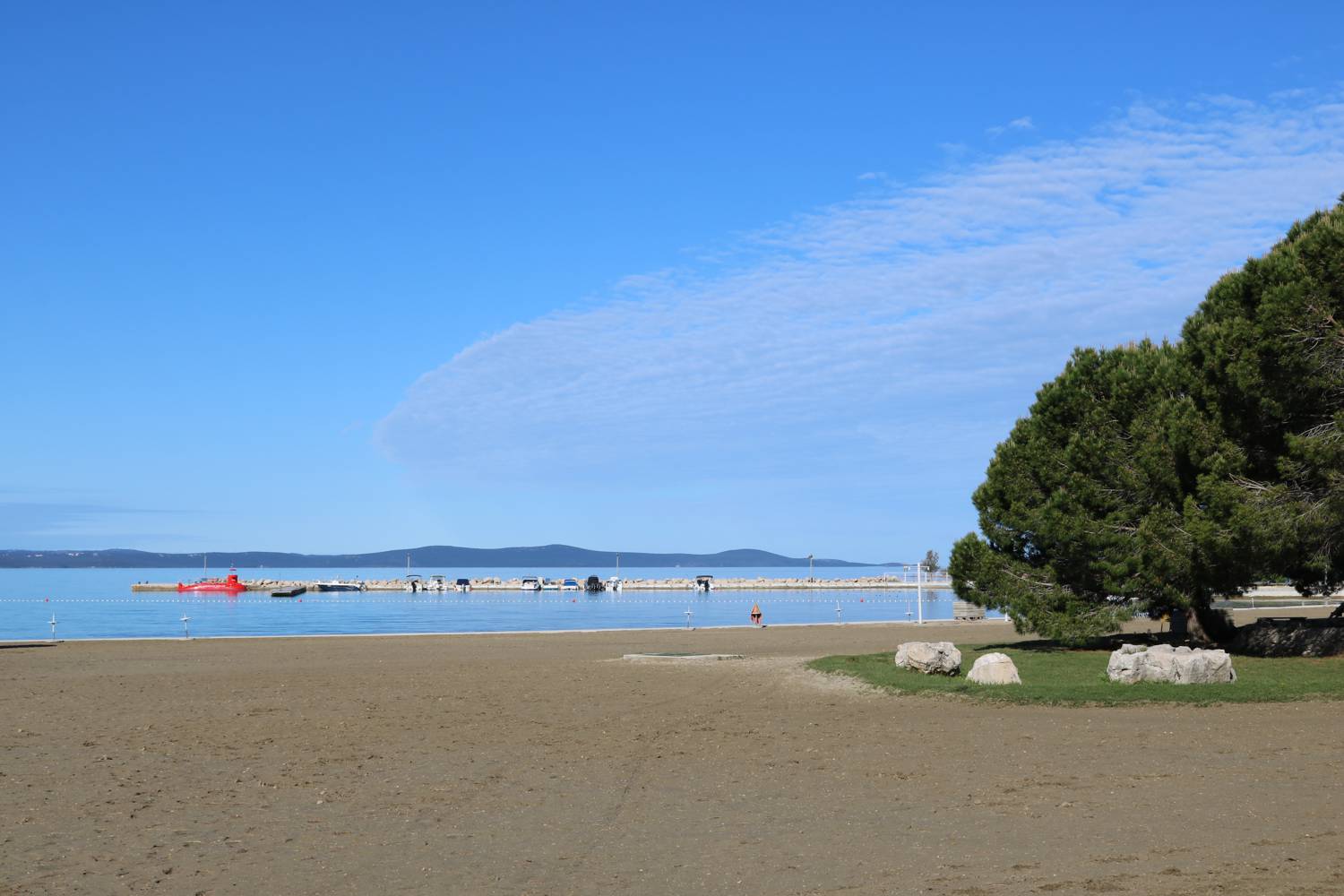 Wunderschöne Bucht an der dalmatischen Küste