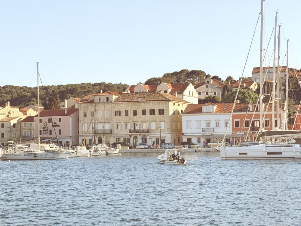 Mali Lošinj im Hafen